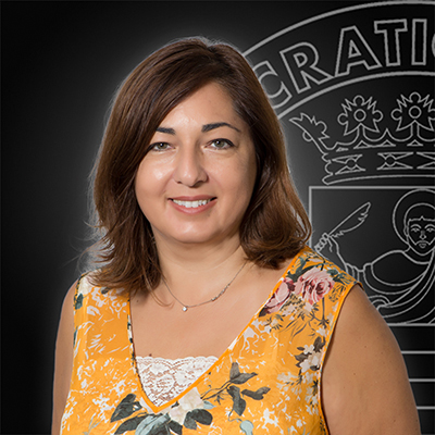 Portrait of Professor Mina Mazzeo